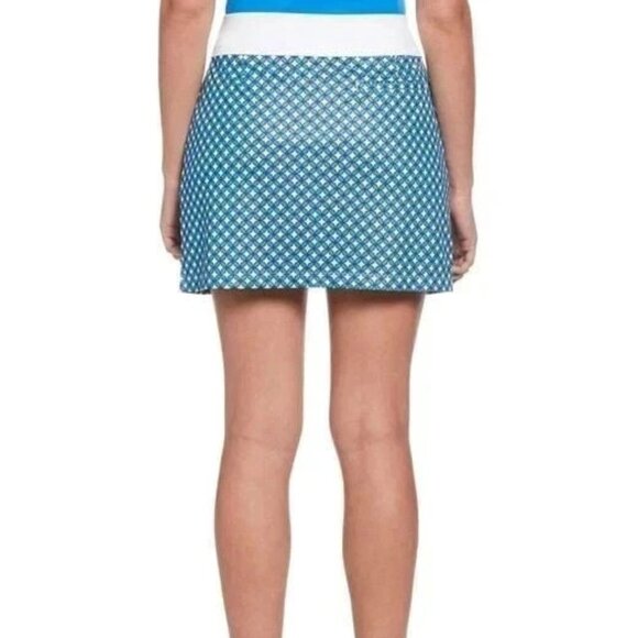 Callaway Women's UPF 50 True Sculpt Tennis Golf Shorts Skirt Skort Sea Star M - Picture 3 of 9